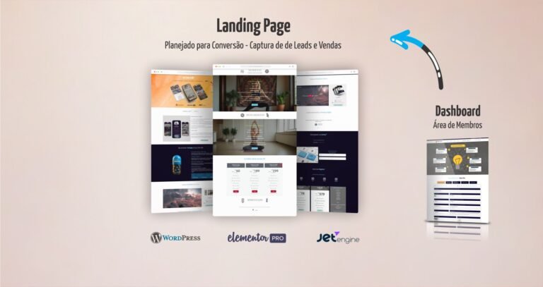 Jet Landing Page – Introdução e Instruções de uso